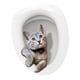 thumbnail image 5 of Etiqueta Engomada De La Tapa Del Asiento Del Inodoro De Dibujos Animados Etiqueta Engomada De La Tapa Del Inodoro Del Gato Para El Baño S, 5 of 6
