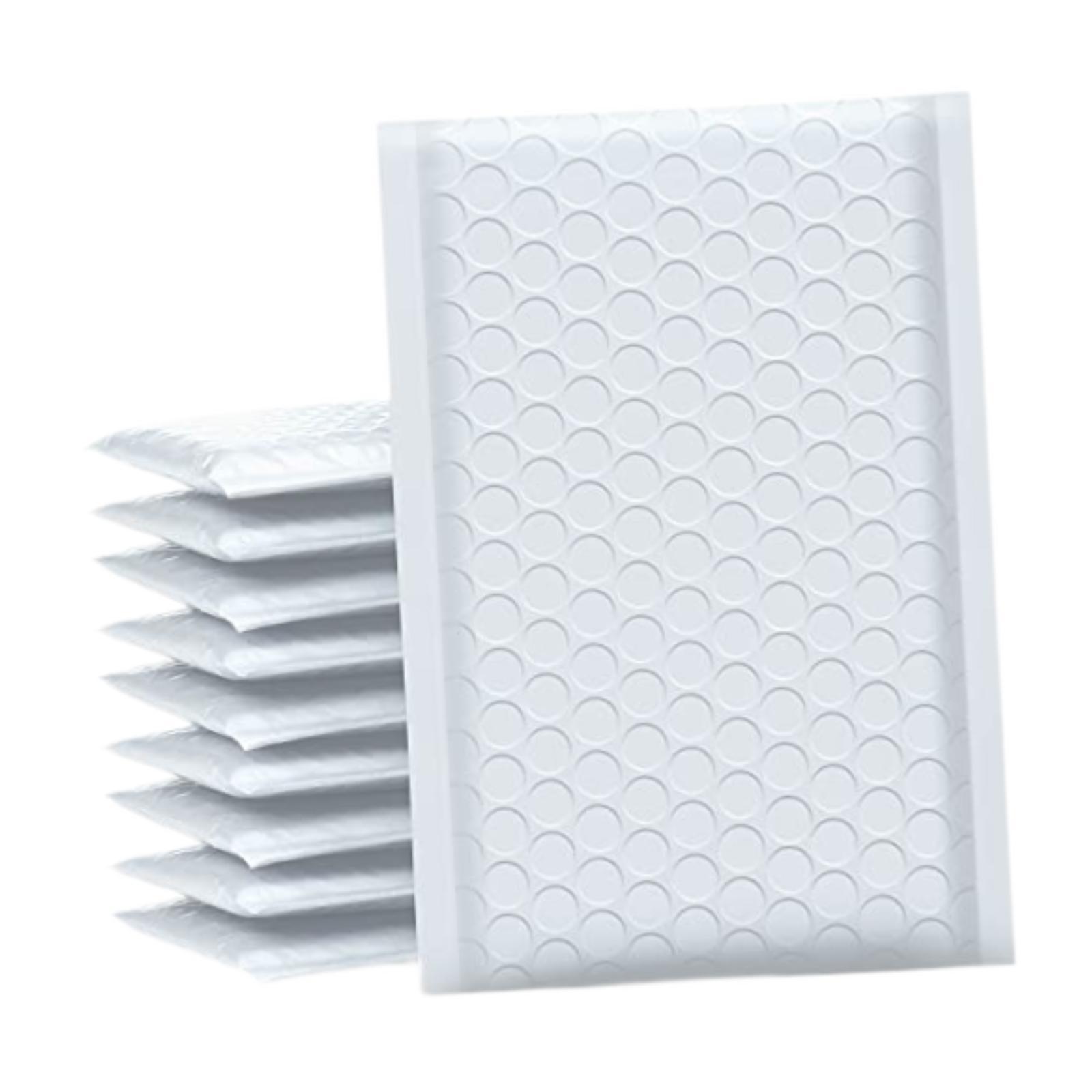 Ioensy - Sobres De Burbujas Multiusos, Bolsas De Envío Impermeables Profesionales Económicas, 100 Uds., Color Blanco