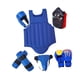 thumbnail image 5 of Equipo de protección de sparring, equipo de protección de boxeo, transpirable con guantes, casco, equipo Sanda, conjunto para entrenamiento deportivo Color Azul M, 5 of 5