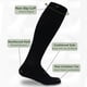 thumbnail image 3 of 3 pares de calcetines de compresión para mujeres y hombres, de 8 a 15 mmHg, de soporte suave, para embarazadas, enfermeras y viajes., 3 of 5