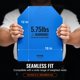 thumbnail image 3 of Chalecos con pesas VEVOR de 2 x 2,6 kg, de acero, aptos para entrenamiento, 3 of 9