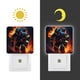 thumbnail image 3 of Bomberos Luz nocturna LED con sensor de anochecer a amanecer para dormitorio, baño, pasillo, escaleras - Lámpara LED nocturna de enchufe, 0.5W - 1 pieza, 3 of 6