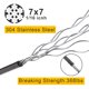 thumbnail image 2 of Cable de acero inoxidable 304 de 1,53 mm, 100 m, con manguitos para engarzar, 2 of 8