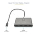 thumbnail image 2 of Adaptador USB-C a HDMI cuádruple StarTech para Windows, 2 of 7