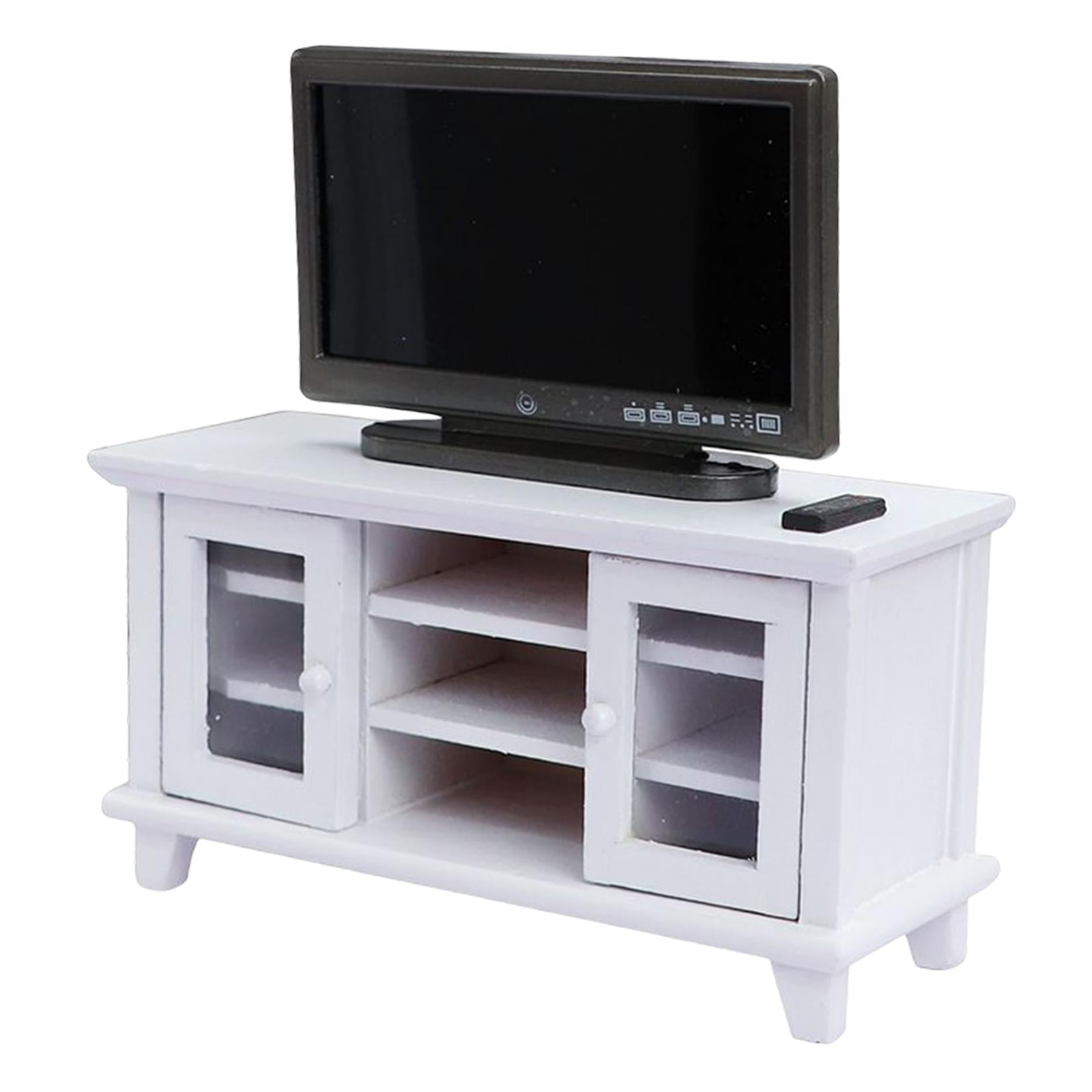 Magideal - 1:12 Pequeña Sala De Miniatura Juegos De Imaginación Muebles Juguetes Casa De Muebles Decoración Casa De Decoración Casa De Blanco