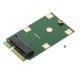 thumbnail image 1 of M.2 2242 (NGFF) A MSATA SSD Convertidor Adaptador Tarjeta PCB Panel HDD Convertidor, 1 of 3