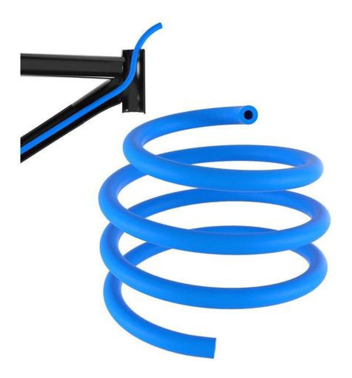 Genérica - Funda 1.7M Insonorizante Cableado Interno Cubierta Bicicleta Azul