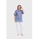 thumbnail image 4 of Polera Mujer Print Azul, 4 of 4