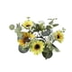 thumbnail image 3 of Corona De Girasol Con Velas, Corona Floral Moderna Para La Habitación De Vacaciones De Invierno, 3 of 5