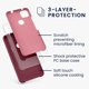 thumbnail image 2 of Funda de teléfono kwmobile compatible con Google Pixel 4a - Roja, 2 of 7
