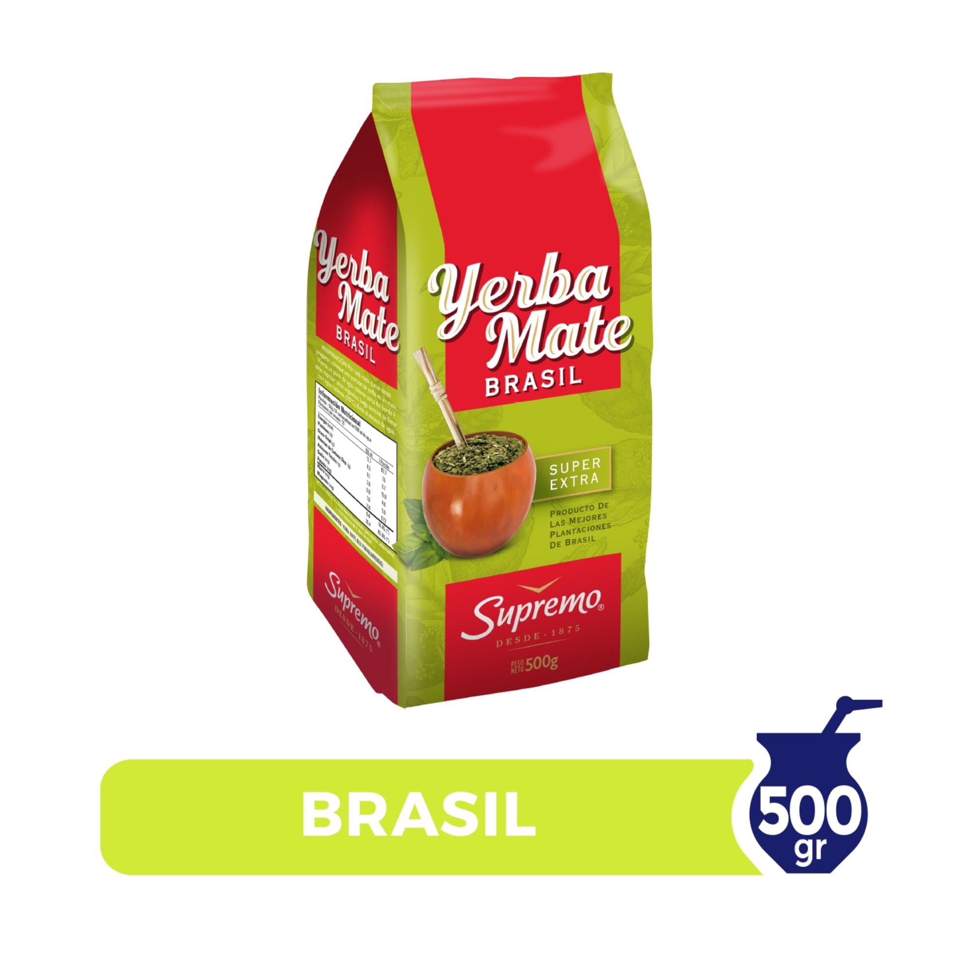 Yerba Mate Brasil Bolsa 500 g Supremo
