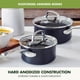 thumbnail image 2 of Juego de ollas GreenPan Prime Chatham de 1 y 2 litros con tapas de vidrio, 2 of 6