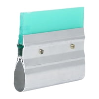 Magideal - Escobilla De Goma Para Tinta De Serigrafía, Herramienta Manual Reutilizable, Ligera, Con Durómetro 75, Mango De Aluminio Para Uso Industrial. 15 Cm X 95 Cm