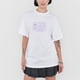 thumbnail image 3 of Polera Mujer Oversize Manga Corta Blanco Corona, 3 of 5
