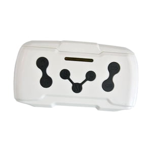 Magideal - Receptor De Vehículo Eléctrico Para Niños Con Control Remoto, Accesorio Práctico De Repuesto, Piezas De Coche De Juguete Para Paseo En Coche Eléctrico Botón Negro