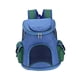 thumbnail image 1 of Mochila Transportadora De Mascotas Correa Ajustable Bolsa De Viaje Para Mascotas Para Acampar Al Aire Libre Perro Azul Oscuro 6.6 Lb, 1 of 5
