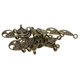 thumbnail image 4 of 20 piezas de filigrana de bronce lágrima árbol de la vida diy encantos colgantes, 4 of 5
