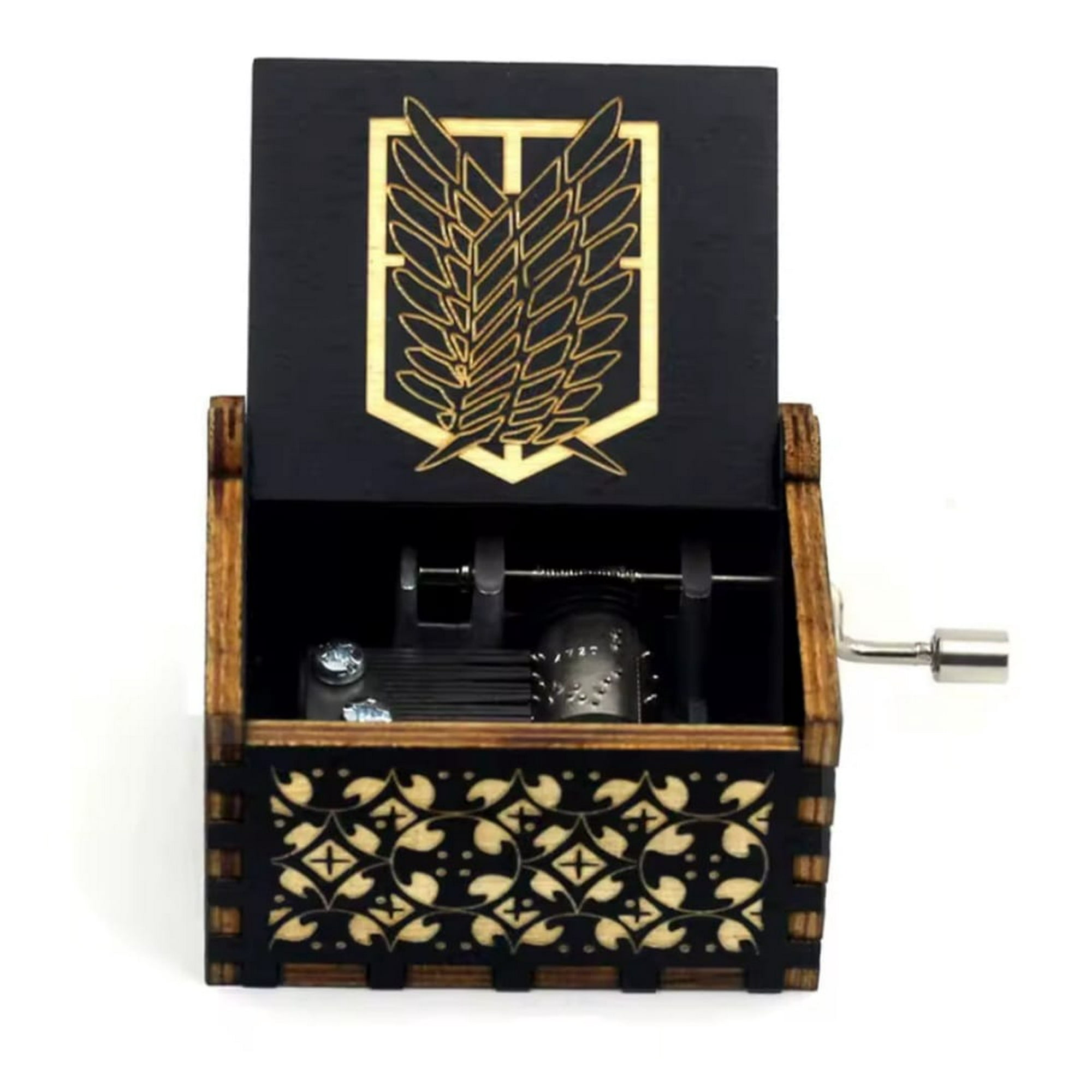 Genmérico - Caja Musical Attack On Titan Con Manivela