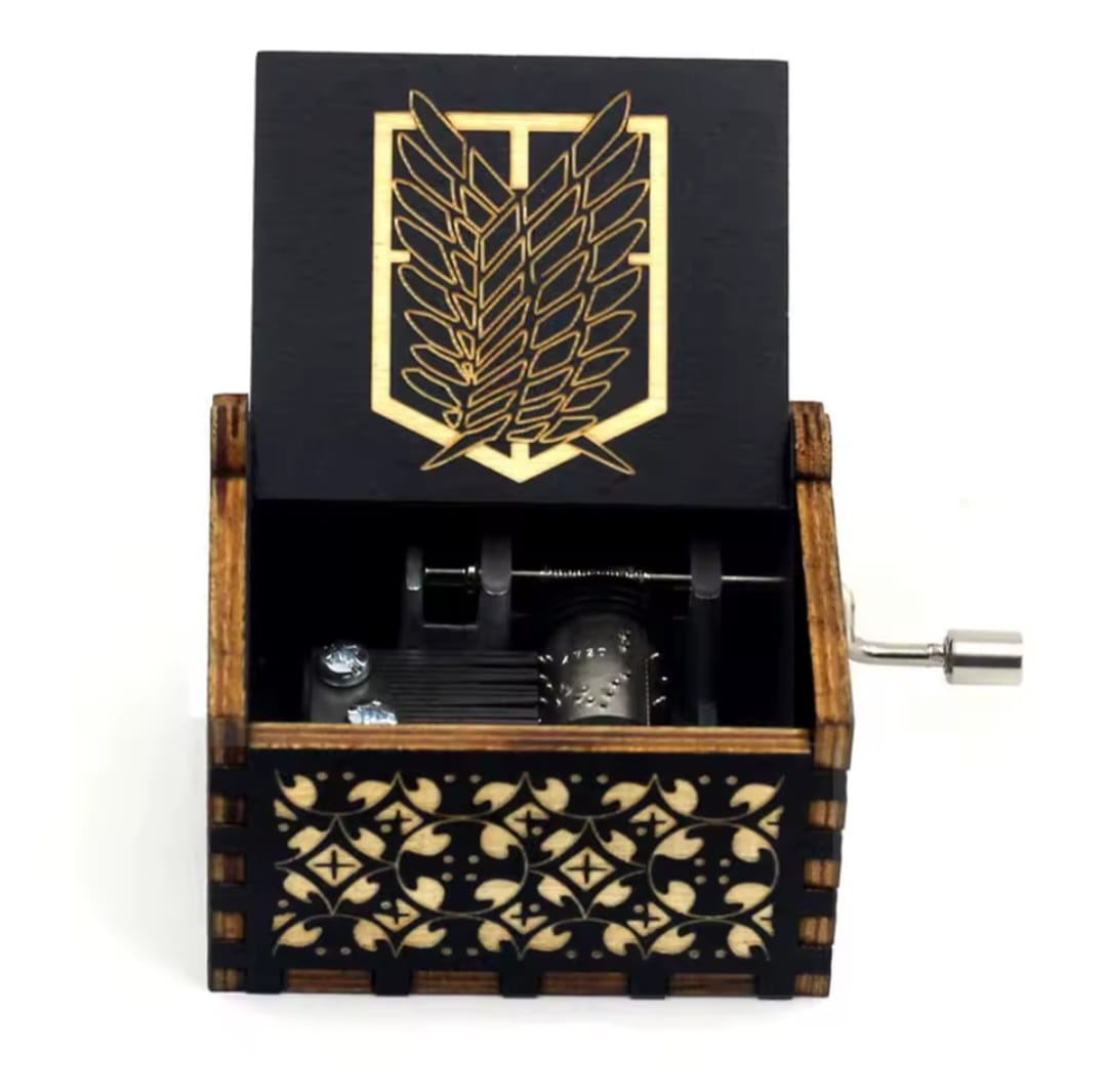 Genmérico - Caja Musical Attack On Titan Con Manivela