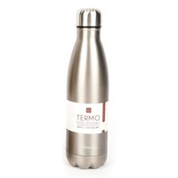 Homewell - Termo Acero Inoxidable Plateado Doble Pared 500Ml