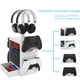 thumbnail image 4 of Torre de almacenamiento multifuncional para discos de juego para PS5, estante para discos de juego y soporte para controladores/auriculares compatible con Xbox Series X/Switch/PS4, 4 of 7