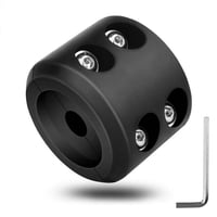 Xusx111 - 2 Paquete Cable De Gancho De Cabrestante, Tapón De Cabrestante De Goma Para Alambre Y Cuerda Sintética, Con Tornillos De Acero Inoxidable Y Tuercas Allen Llave, Universal Para Atv Utv Camión