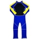 thumbnail image 4 of Traje de baño completo para niño azul Talla 6, 4 of 5