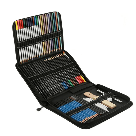 Kit 72 Piezas Lapices De Colores Belug Arte Profesional Dibujo