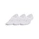 thumbnail image 1 of Calcetines Under Armour Breathe Lite Ultra Low para mujer, paquete de 3, blancos, 1 of 5