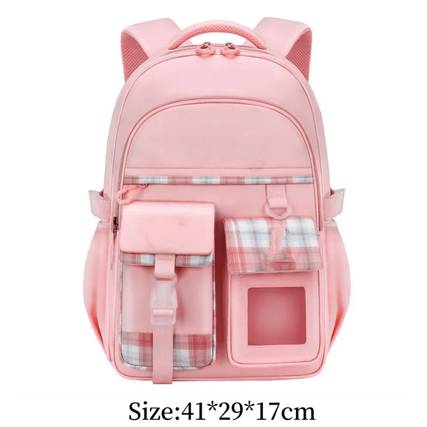 Waterproof New Lightweight Backpack For Primary School Girls And Children Large Capacity Spinal Protection Backpack For Girls