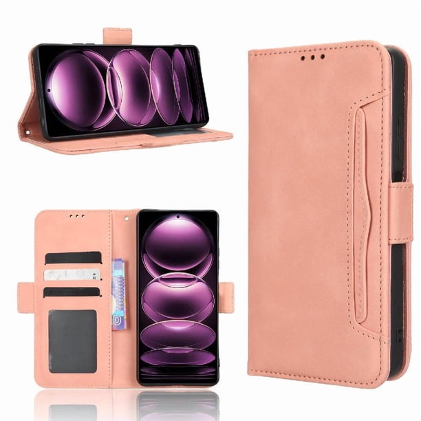 Funda Cartera Magnética para Xiaomi Redmi Note 12 PRO 5G- Tarjetero Desmontable, Cuero PU, Soporte