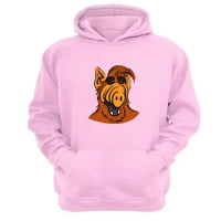 Genérico - Polerón Canguro Alf Serie De Los 80´S Rosa Talla Xs Unisex