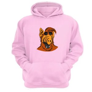 Genérico - Polerón Canguro Alf Serie De Los 80´S Rosa Talla Xl Unisex