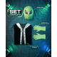 thumbnail image 3 of Disfraz Alien Marciano Místico Stardy Infantil Para Niños Verde Cosplay Extraterrestres Espacial Ideal Para Fiesta, Halloween, 3 of 4