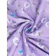 thumbnail image 5 of INSPIRE CHIC Vestido de dormir de manga larga con flores para mujer, camisón suave midi con acentos de volantes y cuello redondo 2XL púrpura, 5 of 6