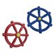 thumbnail image 3 of Paquete De 2 Ruedas De Barco Pirata De Alta Calidad Para Columpios Al Aire Libre, 3 of 5