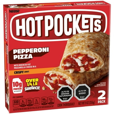 Rollo Pizza Pepperoni, 2 Un 255 G Hot Pockets