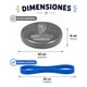 thumbnail image 3 of Kit Cojin Sensorial gris Set 5 Bandas, Regulacion Autismo Tdah, 3 of 7