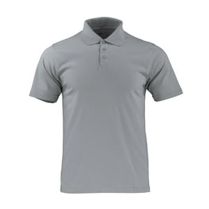 T-World - Polera Polo Dryfresh Smooth 60% Algodón Manga Corta Hombre Gris Melange