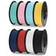 thumbnail image 1 of Filamento para impresora 3D ELEGOO Mate PLA de 1,75 mm, 8 colores, 2 kg, 1 of 3