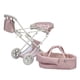thumbnail image 5 of Cochecito para Muñecas Olivia's Little World con Capazo Desmontable Rosa, 5 of 9