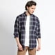 thumbnail image 2 of Camisa Manga Larga Franela Regular Fit azul marino XXL, 2 of 3