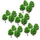 thumbnail image 1 of 50 unids árbol verde 8 cm modelo n escala dise?o tren ferrocarril greeney paisaje juguetes, 1 of 5
