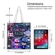 thumbnail image 5 of Gacha Life Bolso de tela con estampado de lienzo para mujer, bolsa de compras reutilizable y estética, con cremallera interior, regalo para mujer, 35 × 40 cm., 5 of 6