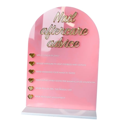 Magideal - Tablero De Exhibición De Puntas De Uñas, Soporte De Exhibición De Uñas, Herramienta De Arte De Uñas, Salón De Uñas Profesional, Forma De Uñas, Soporte