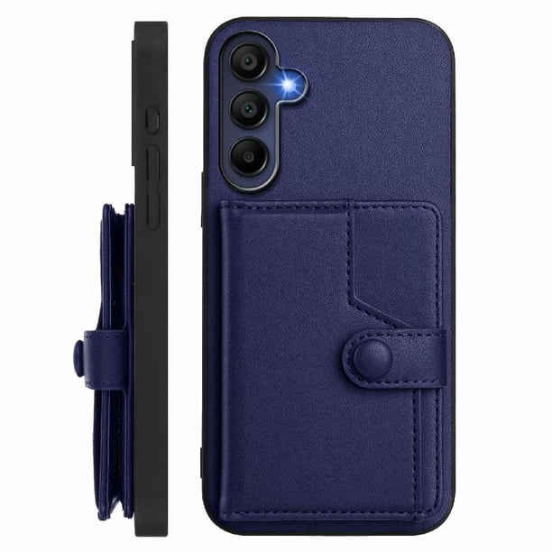 FOXDOCK Funda para SAMSUNG Galaxy A16 con Bloqueo RFID - Diseño Elegante con Cierre de Botón