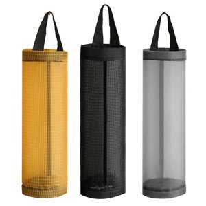 Magideal - 3 Uds Organizador De Bolsas De Basura Soporte De Bolsa De Basura Multiusos Colgante Portátil Ahorro De Espacio Dispensador De Bolsa De Almacenamiento