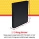 thumbnail image 3 of Binder School Smart Ring View, polipropileno negro de 1 pulgada, 3 of 8