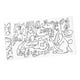 thumbnail image 2 of Niños Colorear Rollo Kid Graffiti Desplazamiento Colorable Dibujo Papel Zoológico, 2 of 5
