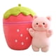 thumbnail image 4 of Lindo Flip Fresa A Animal Peluches Hogar Decorativo Para Ni?os Ni?as Ni?os 30cm Cerdo, 4 of 5